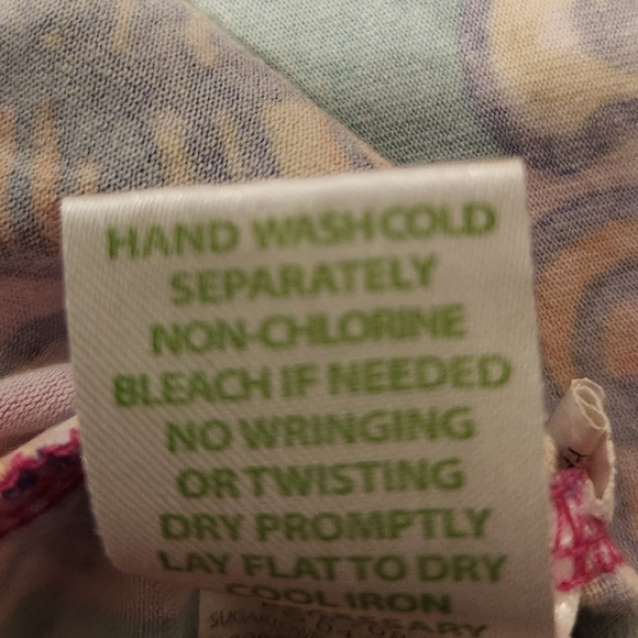 Lilly Pulitzer Strapless Sea And Be Seen Dress in Pink and Purple - Picture 6 of 6